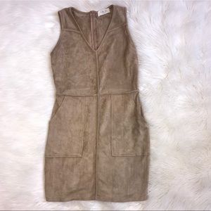Sienna Sky Faux Suede Dress